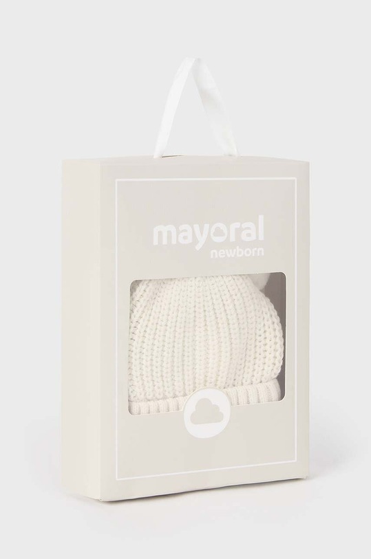CHLAPEC Čepice a dětské rukavice Mayoral Newborn 9766.1J.Newborn.9BYH béžová