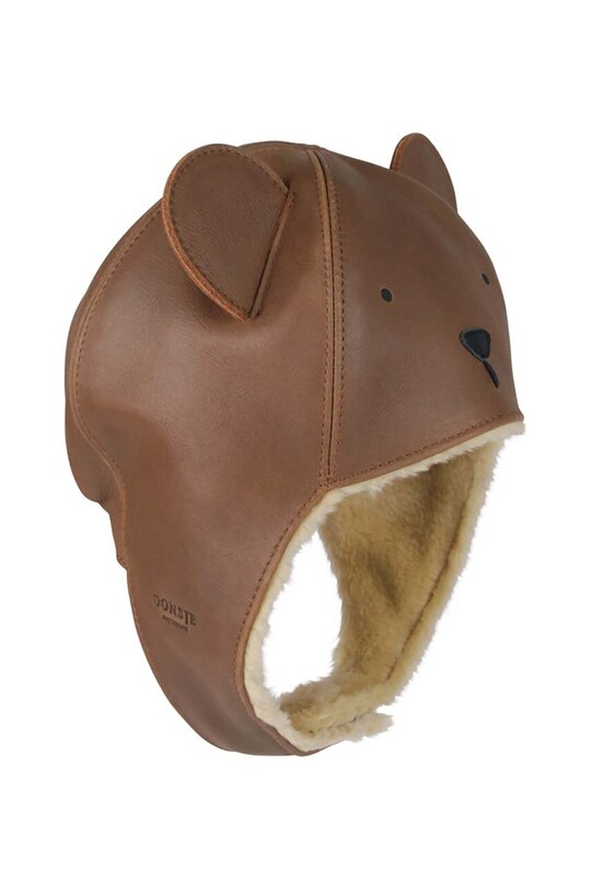 Детская шапка Donsje Kapi Classic Hat Bear коричневый 6020001.