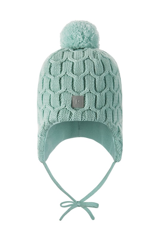 Reima czapka wełniana dziecięca Nunavut 5300065B.9BYH zielony AW24