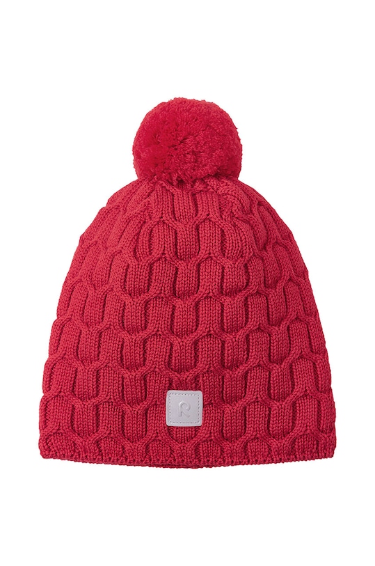 Παιδικό μάλλινο Σκουφάκι Reima Nyksund μαλλί κόκκινο 5300066B.9BYH