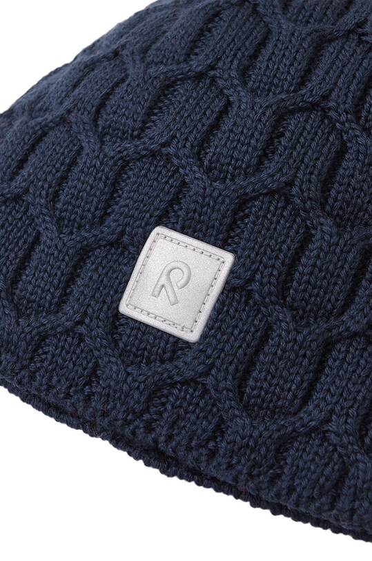 Мальчик Детская хлопковая шапочка Reima Nyksund 5300066B.9BYH тёмно-синий