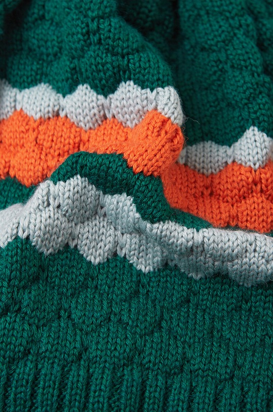 Reima czapka wełniana dziecięca Pampula 5300234A.9BYH zielony