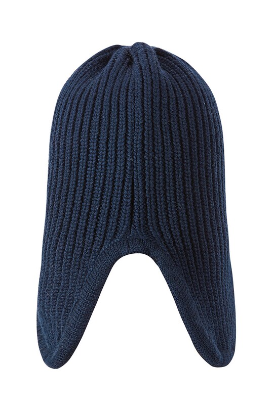 Detská vlnená čiapka Reima Solmu tmavomodrá 5300288A.9BYH