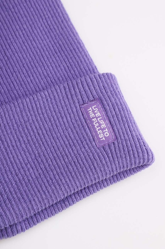 Dětská bavlněná čepice Coccodrillo ZC4364301BAC fialová AW24