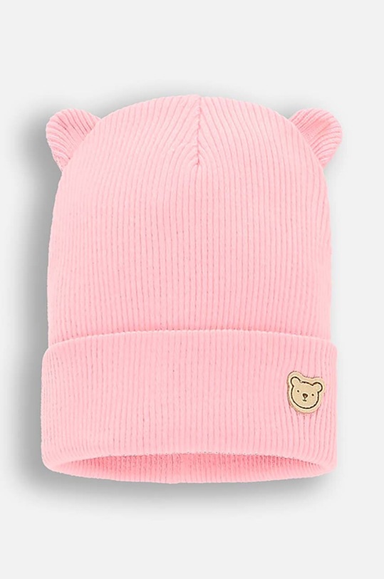 Coccodrillo caciula de bumbac pentru copii uni roz ZC4364302BAC