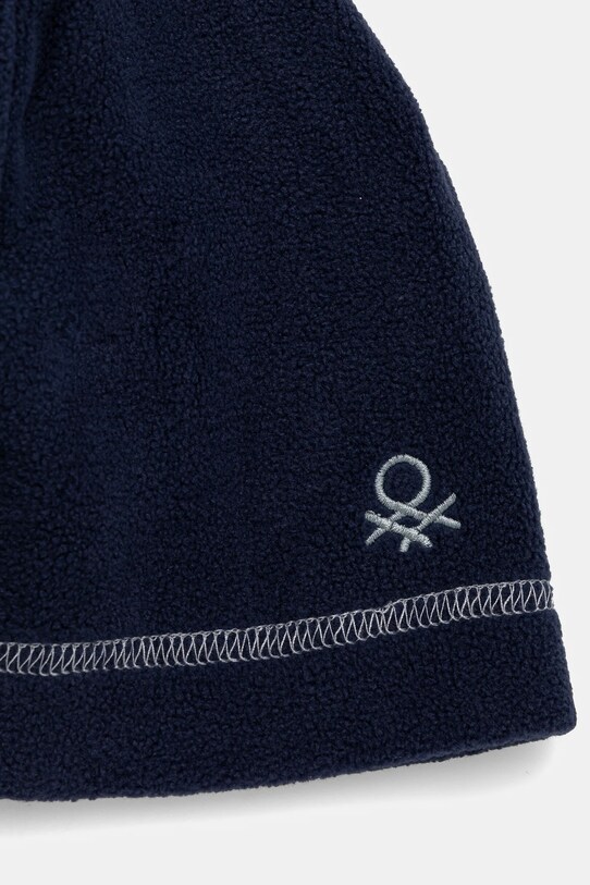 United Colors of Benetton czapka dziecięca 6U87CA01P.G.Seaso.9BYH granatowy AW24