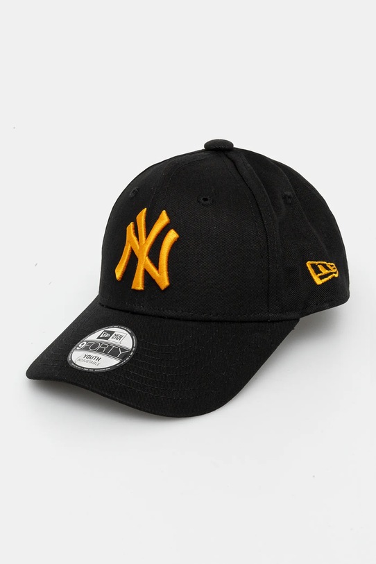 New Era șapcă din bumbac pentru copii NEW YORK YANKEES bumbac negru 60565562