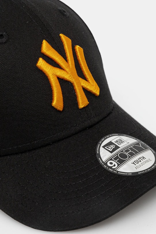 New Era șapcă din bumbac pentru copii NEW YORK YANKEES 60565562 negru AW24