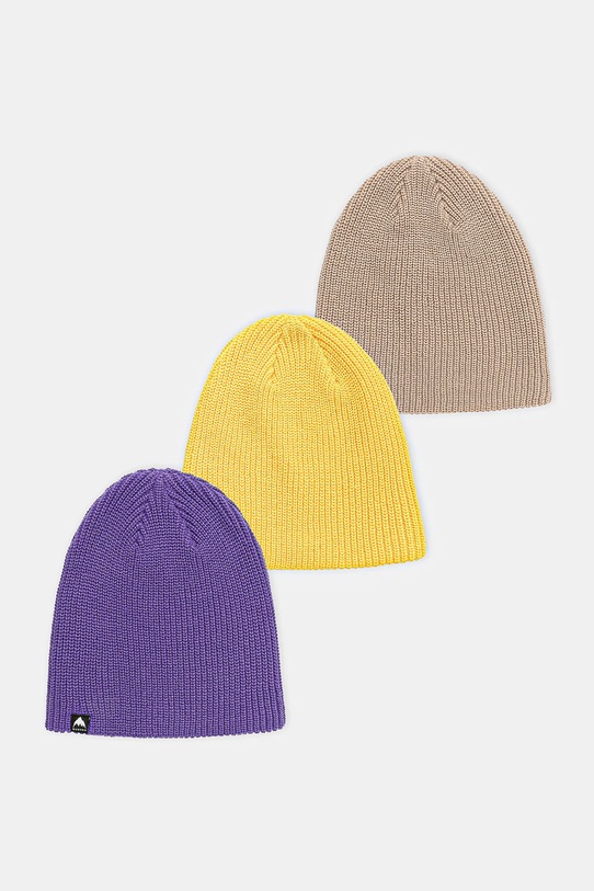 Burton czapka dziecięca 3-pack pozostałe beżowy 234591