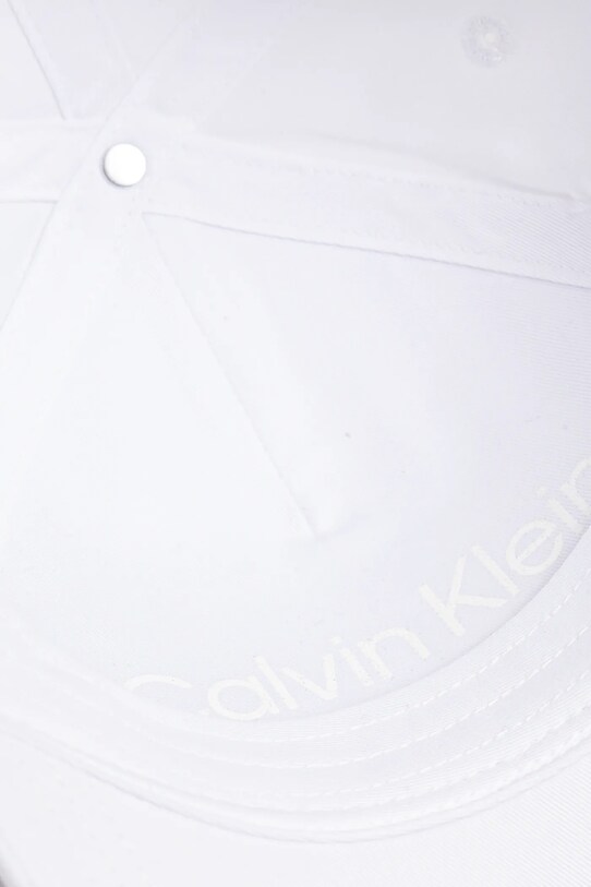 Doplňky Bavlněná baseballová čepice Calvin Klein K50K511987 bílá