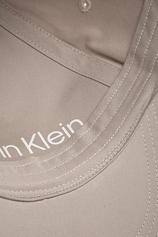 Calvin Klein șapcă de baseball din bumbac bej K50K511987