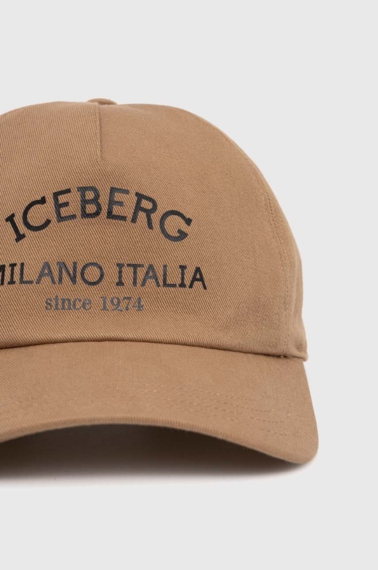 Bavlnená šiltovka Iceberg 7101.6950 béžová AW24