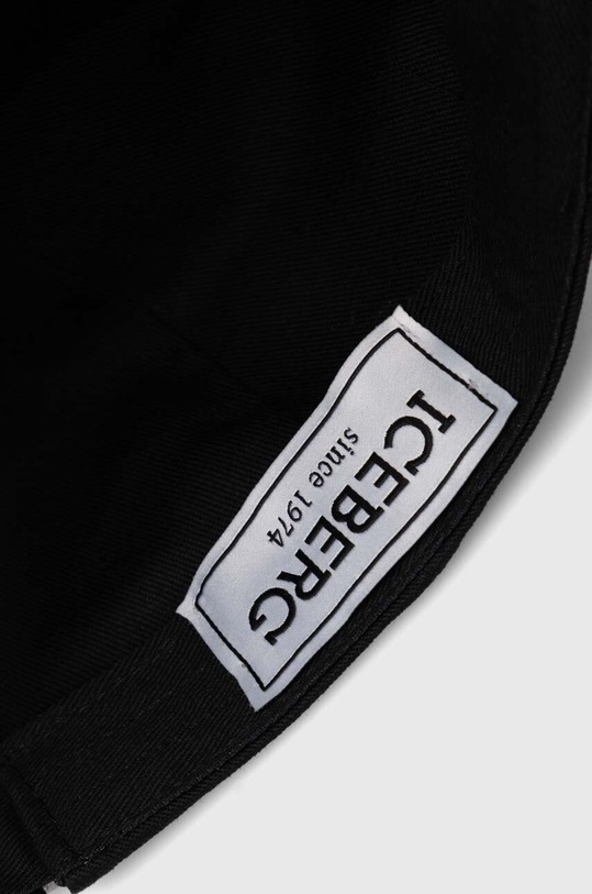 Bavlněná baseballová čepice Iceberg 7101.6950 černá