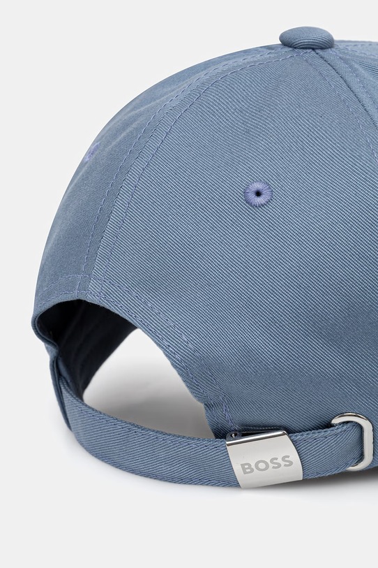 Аксесоари BOSS Green Шапка с козирка мъжка от памук Cap-Bold 50519219 син