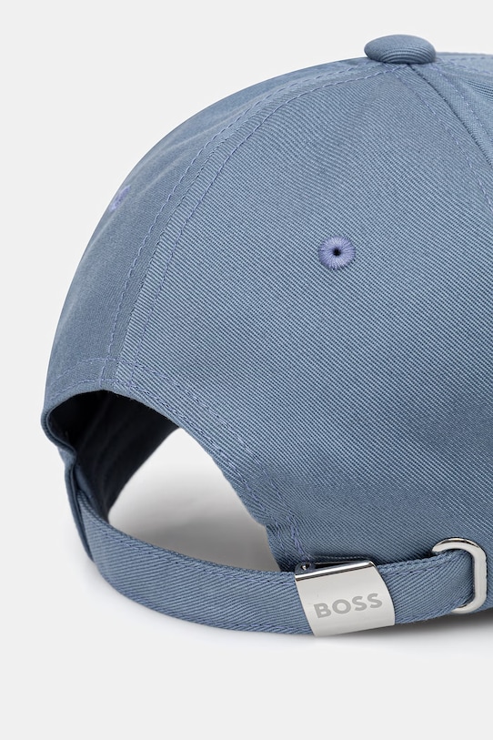 Аксесоари BOSS Green Шапка с козирка мъжка от памук Cap-Bold 50519219 син