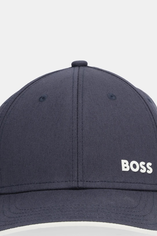 Bavlněná baseballová čepice BOSS Green Cap-Bold 50519219 námořnická modř AW25