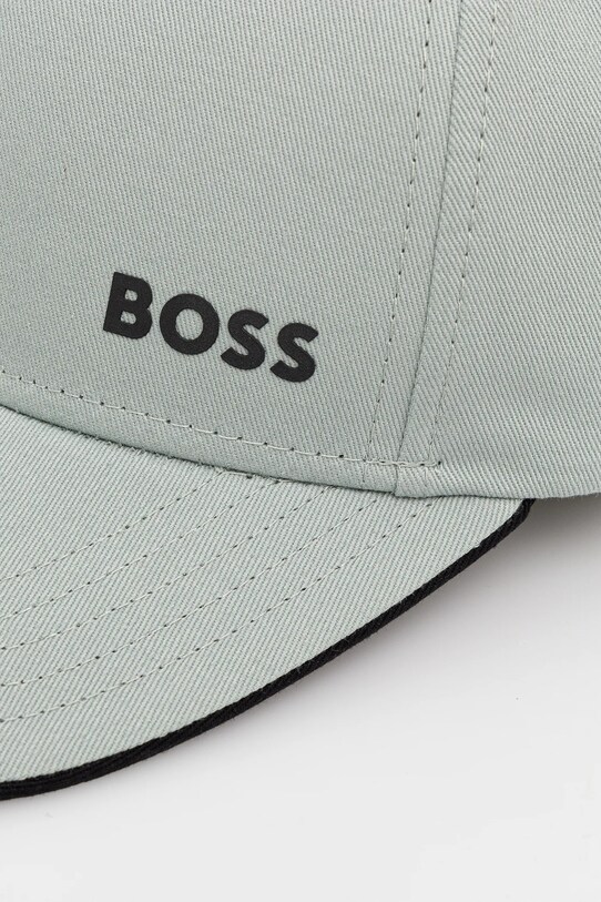 Бавовняна бейсболка BOSS Green 50519219 бірюзовий SS25