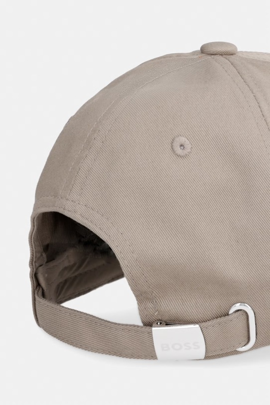 Akcesoria BOSS Green czapka z daszkiem męska bawełniana Cap-Bold 50519219 zielony