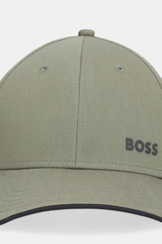 Βαμβακερό καπέλο του μπέιζμπολ BOSS Green Cap-Bold 50519219 πράσινο AW25
