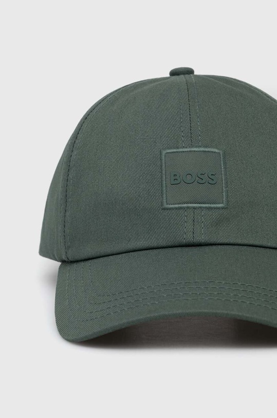Pamučna kapa sa šiltom Boss Orange 50518813 zelena AW24