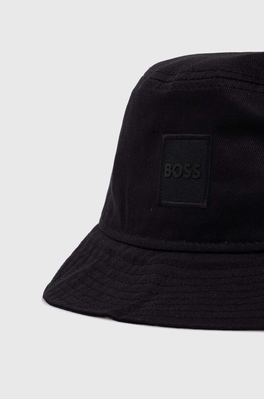 Boss Orange palarie din bumbac 50530215 negru AW25