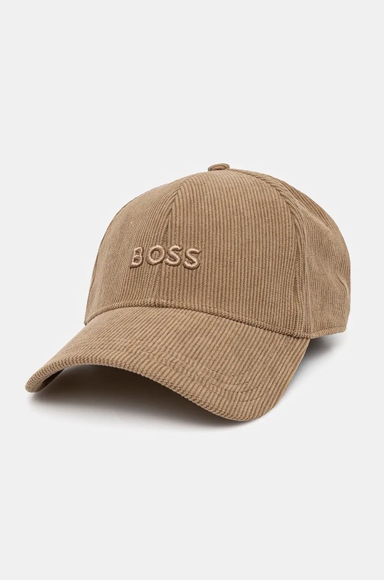 Кепка BOSS аплікація бежевий 50519054