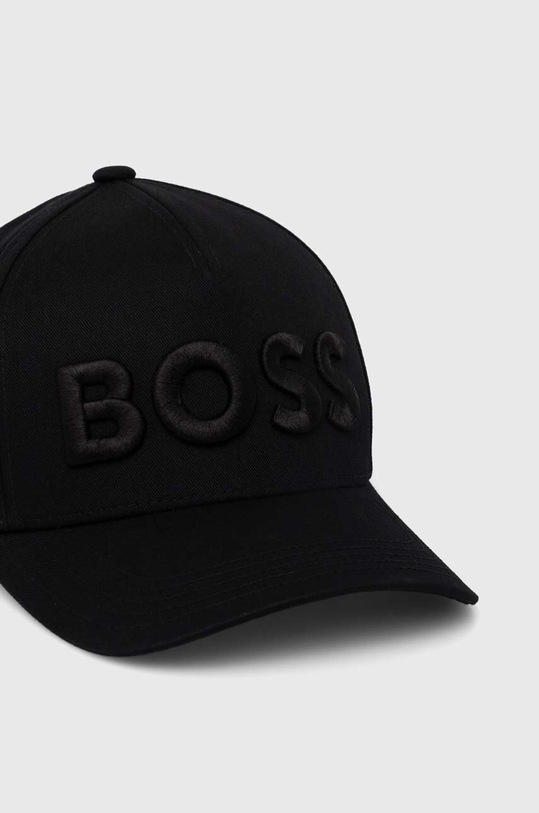 BOSS șapcă de baseball din bumbac 50519154 negru AW24