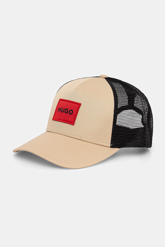 HUGO kšiltovka pánská Kody-PL béžová 50519398