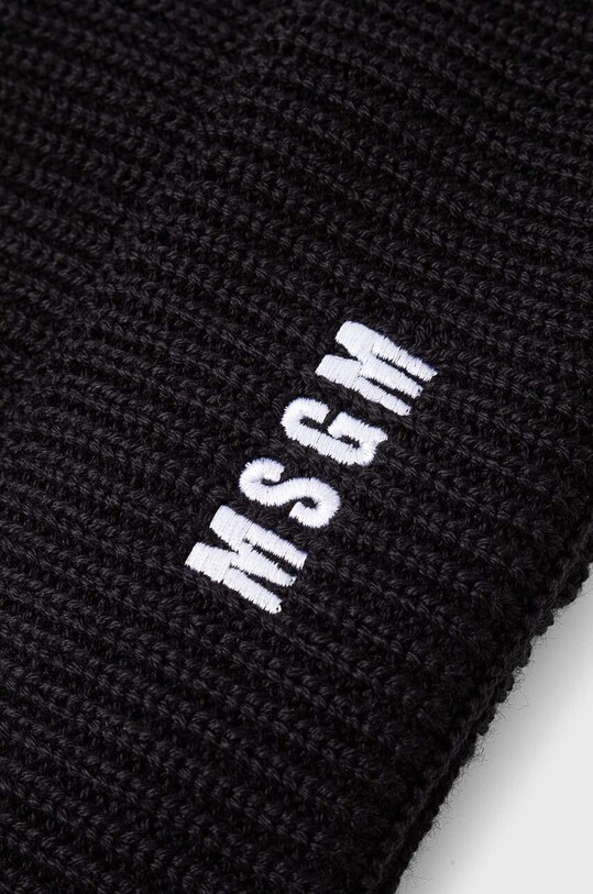 Dodatki Volnena kapa MSGM 3740ML02.247575 črna