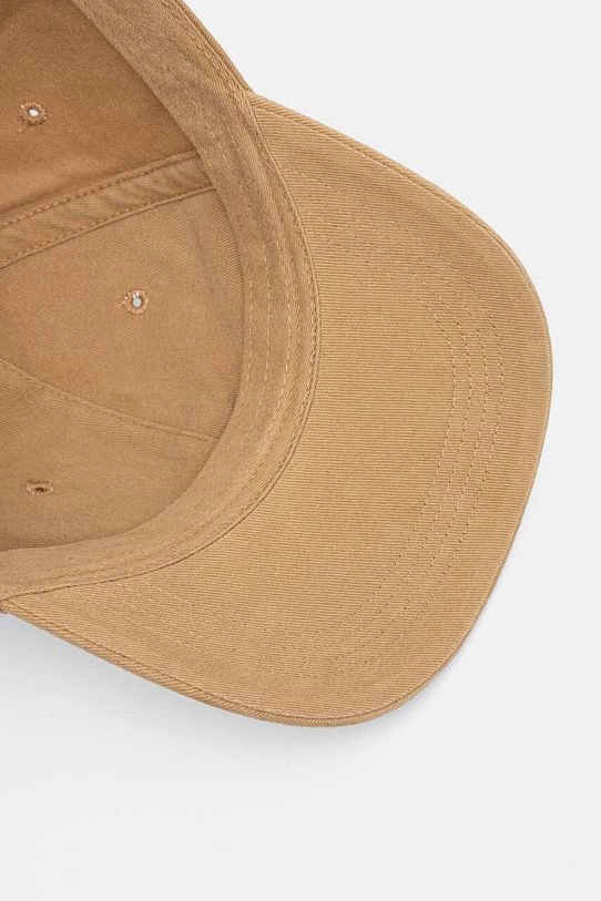 Tommy Hilfiger czapka z daszkiem bawełniana beżowy AM0AM12531