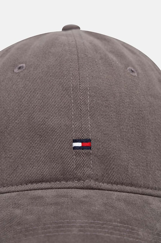 Аксесуари Бавовняна бейсболка Tommy Hilfiger AM0AM12531 сірий