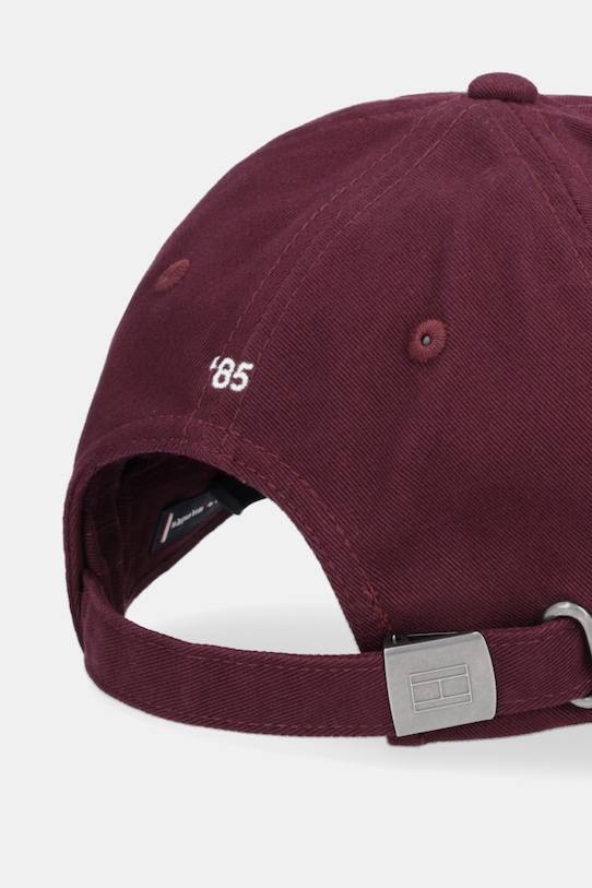 Doplnky Bavlnená šiltovka Tommy Hilfiger AM0AM12531 burgundské