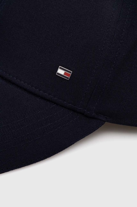 Tommy Hilfiger czapka z daszkiem bawełniana AM0AM12534 granatowy AW24