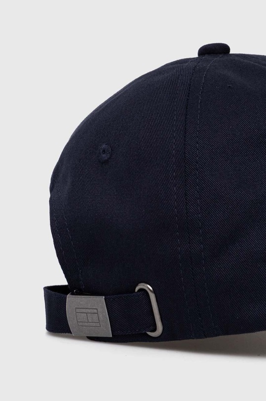 Akcesoria Tommy Hilfiger czapka z daszkiem bawełniana AM0AM12534 granatowy