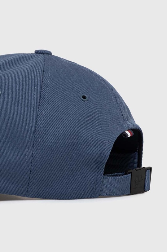 Akcesoria Tommy Hilfiger czapka z daszkiem bawełniana AM0AM12541 granatowy