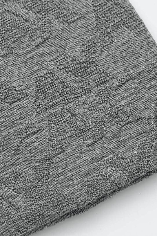 Шерстяная шапка Armani Exchange 954661.4F301 серый AW24