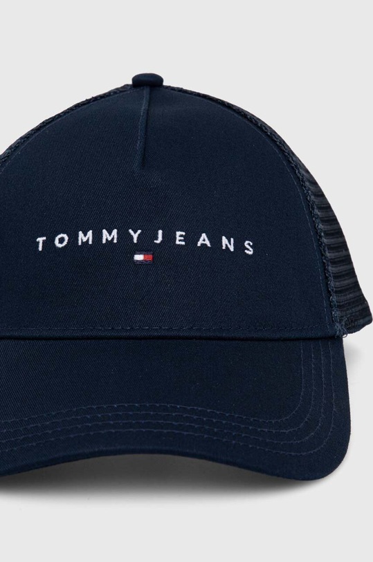 Tommy Jeans sapca AM0AM12424 bleumarin AW24