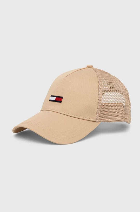 Tommy Jeans baseball sapka Planet friendly bézs AM0AM12425