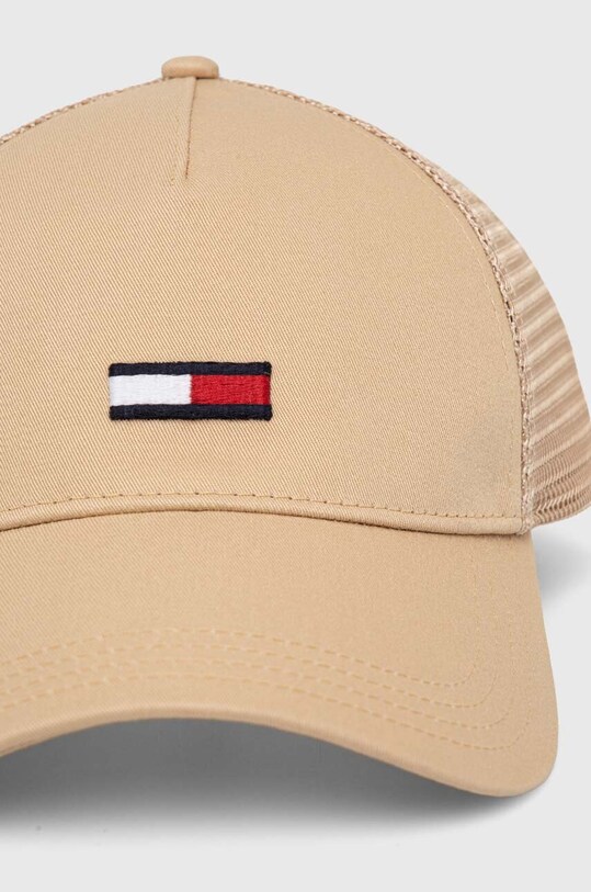 Tommy Jeans baseball sapka AM0AM12425 bézs AW24