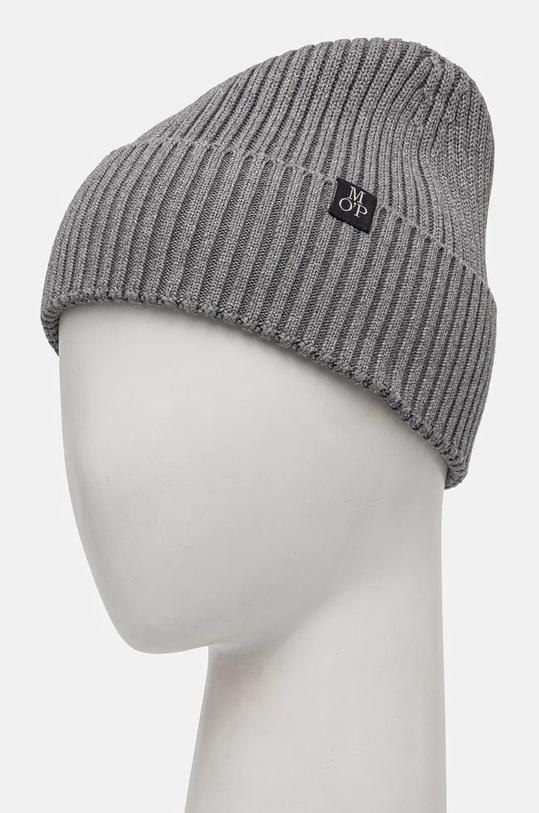 Bavlněná čepice Marc O'Polo 429502201116 šedá AW24