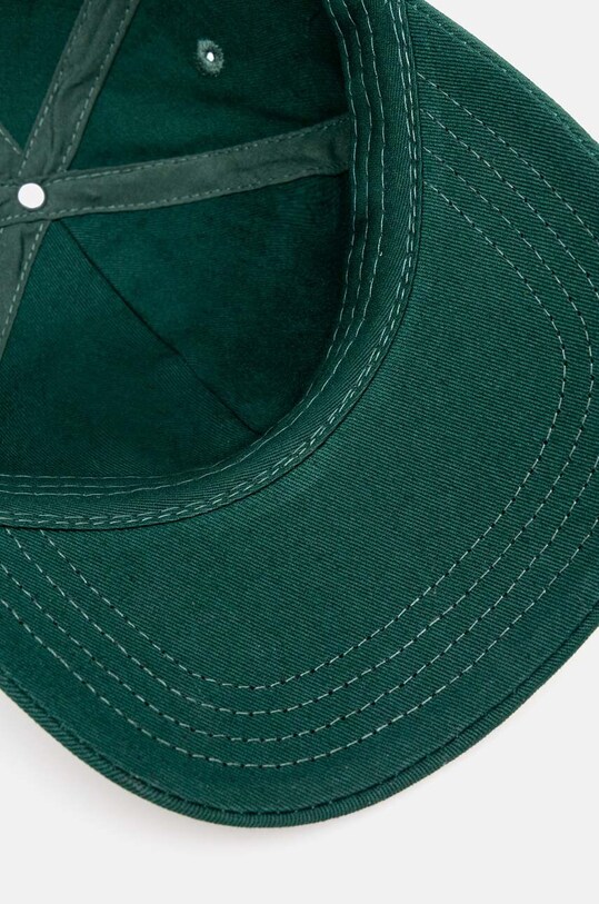 Drôle de Monsieur czapka z daszkiem bawełniana La Casquette Slogan zielony PERM.CP151.CO138.DGN