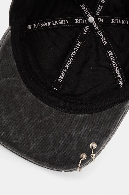 Аксессуары Хлопковая кепка Versace Jeans Couture 77GAZK44.ZG295 чёрный