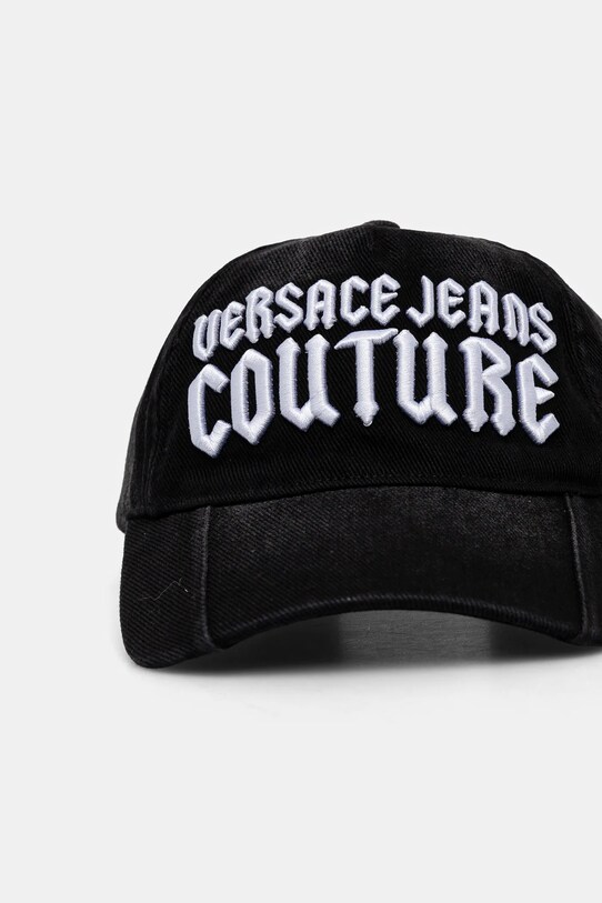 Джинсовая кепка Versace Jeans Couture 77GAZK56.ZG298 чёрный AW24