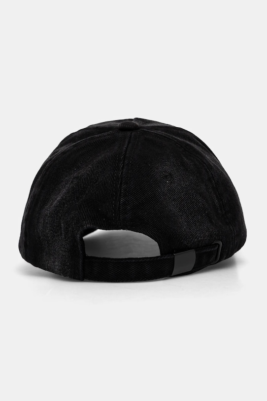 Accesorii Versace Jeans Couture șapcă de baseball din denim 77GAZK56.ZG298 negru