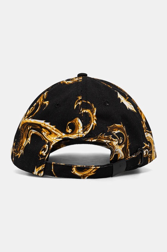 Versace Jeans Couture șapcă de baseball din bumbac 77GAZK10.ZG294 negru AW24