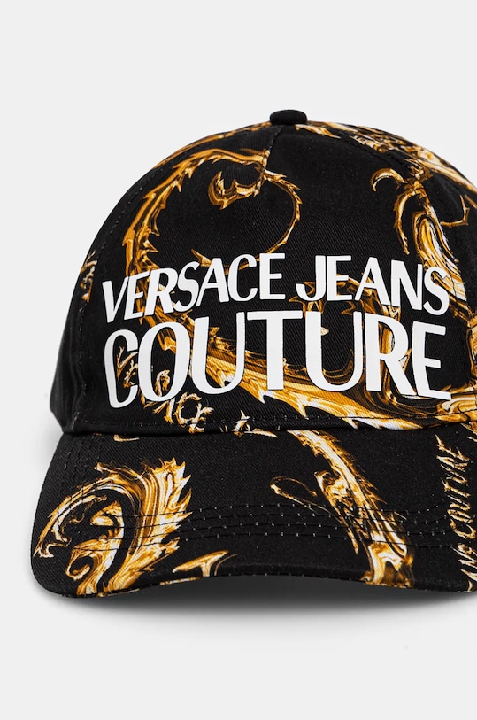 Accesorii Versace Jeans Couture șapcă de baseball din bumbac 77GAZK10.ZG294 negru