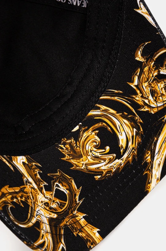 Versace Jeans Couture șapcă de baseball din bumbac negru 77GAZK10.ZG294