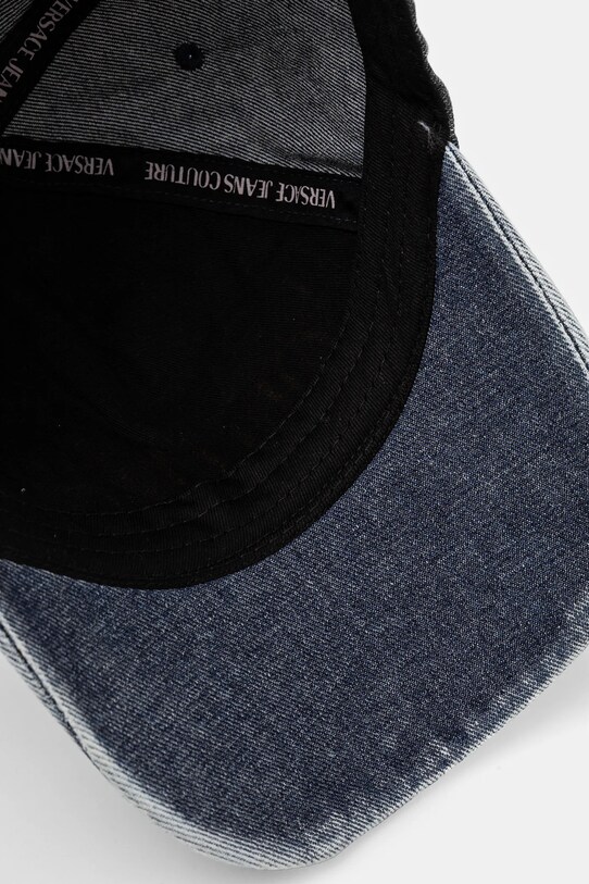 Versace Jeans Couture pălărie din denim bleumarin 77GAZK46.ZG302