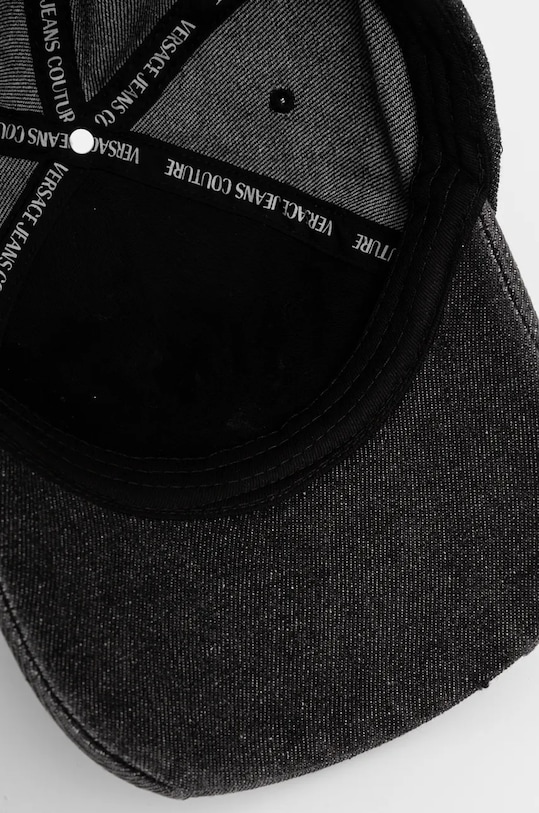 Akcesoria Versace Jeans Couture czapka jeansowa 77GAZK46.ZG302 czarny