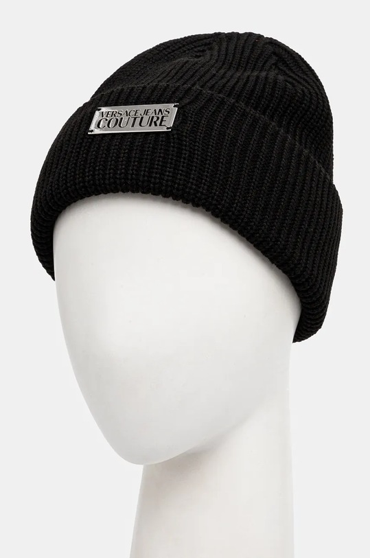 Versace Jeans Couture caciula 77GAZK50.ZG291 negru AW24